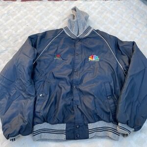 Vintage NBC Blue Jacket Rose Parade Size Large King Louie Pro Fit